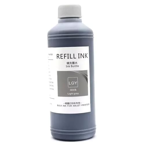 xajbtpq 500 ml Pigmenttinte kompatibel Kompatibel mit Plotter -Drucker DesignJet Z300 Z3200 Z5200 Z2100 Z5400 Kompatibel mit 70 Füllkühler Ergänzung(LGY-500ml) von xajbtpq