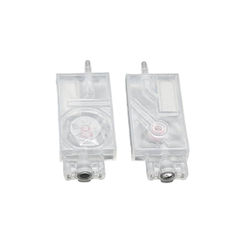 xajbtpq 50pcs Lösungsmittel Tintendämpfer kompatibel mit DX5 4720 XP600 Mimaki TS3 JV33 CJV30 TS5 JV5 Drucker Dumper -Filter Kompatibel mit Wasserbasis -Tintenstrahldruckerversorgungen(Transparent) von xajbtpq