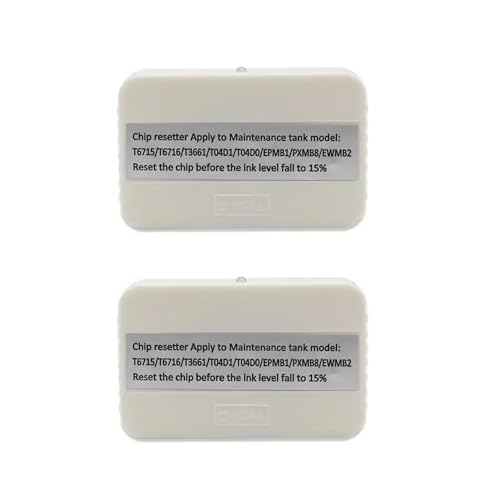 xajbtpq C13T671400 PXMB6 WARTUNG Tank Ship Resetter kompatibel mit WF-C878R WF-C879 WF-C8690 WF-C869R C8610 C8190 C8190 C8610 C86900(2pcs) von xajbtpq