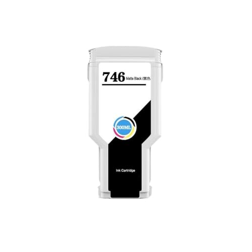 xajbtpq Kompatible 746 Tintenpatrone 300 ml Kompatibel mit Designjet Z6 und Z9 Plus Drucker mit Stabiler Chip -Pigment -Tinte zu Fabrikpreis(746 -MBK- 300ML) von xajbtpq