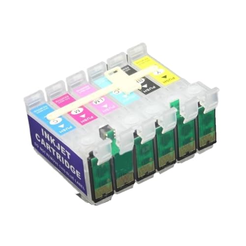 xajbtpq Kompatible CISS -Patronen T0811 Kompatibel mit Stylus -Fotodrucker R270 R290 R295 R390 RX590 RX610 RX690 RX695 1410 mit Auto Reset Chip xajbtpq Kompatible CISS -Patronen T0811 Kompatibel mit Stylus -Fotodrucker R270 R290 R295 R390 RX590 RX610 RX690 RX695 1410 mit Auto Reset Chip von xajbtpq