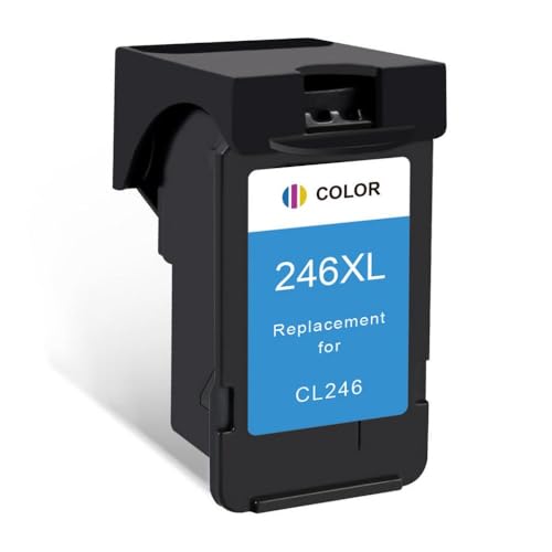 xajbtpq Kompatible PG 245 CL 246 XL -Tintenpatronen Kompatibel mit 245 246 Kompatibel mit IP2820 MX492 490 MG2420 2520 2920 TS202 302 3120 Drucker(1 pcs Color) von xajbtpq