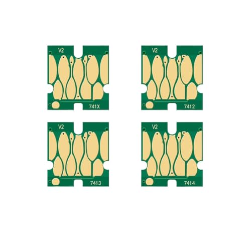 xajbtpq Kompatible Tintenpatrone T741X T7414 T7411 Kompatibel mit Surecolor -Drucker F6000 F6070 F6200 F6270 F7000 F7070 F7100 F7170 F7200 F7270 F9300(HDK C M Y) von xajbtpq