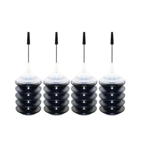 xajbtpq Refill Ink Kit kompatibel mit Verite 5 5XL 5XXL 5 3XL Combo -Patronen -Bulk -Paket funktioniert auch mit V50 V55 V55W ECO V55 Plus V60 Eco V640 -Drucker(4pcs Black) von xajbtpq