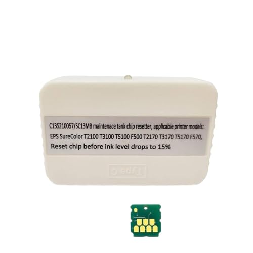 xajbtpq SC13MB C13S210057 WARTUNG Tank CHIP Resetzer kompatibel mit Surecolor T2100 T2170 T3100 T3160 T3170 T5100 T5160 T5170 Drucker xajbtpq SC13MB C13S210057 WARTUNG Tank CHIP Resetzer kompatibel mit Surecolor T2100 T2170 T3100 T3160 T3170 T5100 T5160 T5170 Drucker von xajbtpq