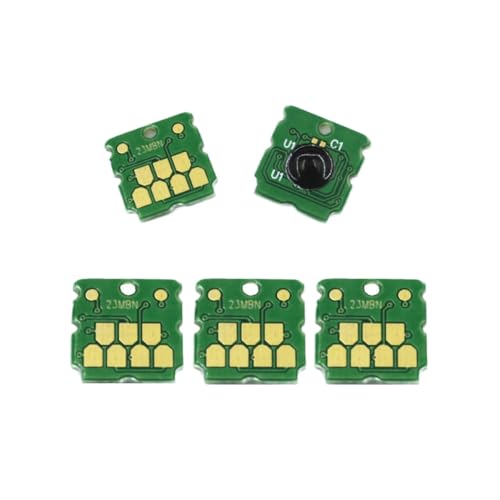 xajbtpq Wartungsbox-Chip-kompatibel mit SURECOLOR F170 F100 F130 F160, SC-F100 SC-F130 SC-F160 SC-F170 MODELLS Made Tinte Chip Austausch C13S210125(5pcs) von xajbtpq