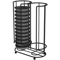 xavax® Kapselspender 23 cm hoch schwarz von xavax®