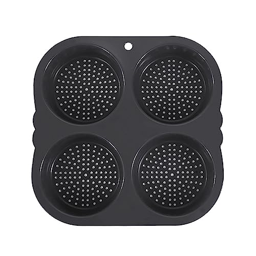 Hamburger-Burgerform, flexible Hamburger-Backform, perfekt für Luftfritteuse, Mikrowelle und Spülmaschine von xbiez