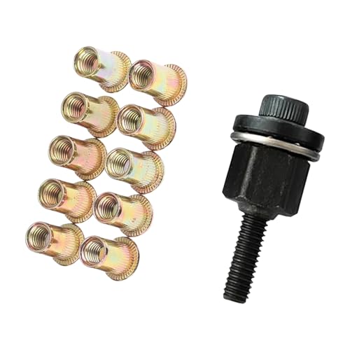 Kleine manuelle Nietmutter-Werkzeug, Stahl, Handmutter-Installator, einfach zu bedienen, für Hausreparatur und Metallarbeiten, leichtes Werkzeug Kleine manuelle Nietmutter-Werkzeug, Stahl, Handmutter-Installator, einfach zu bedienen, für Hausreparatur und Metallarbeiten, leichtes Werkzeug von xbiez