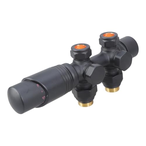 Multiblocks Heizkörper Anschluss-Set Thermostatventile Eckform für Badheizung Zubehör Anthrazit G1/2 Badheizkörper Ventile Multiblocks Heizkörper Anschluss-Set Thermostatventile Eckform für Badheizung Zubehör Anthrazit G1/2 Badheizkörper Ventile von xbiez