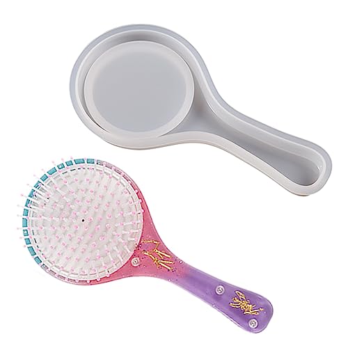Silikonform für Schmuck, Kunstharz, niedliche Haarbürste, Epoxid-Formen für Haarstyling, Gießen Silikonform für Schmuck, Kunstharz, niedliche Haarbürste, Epoxid-Formen für Haarstyling, Gießen von xbiez