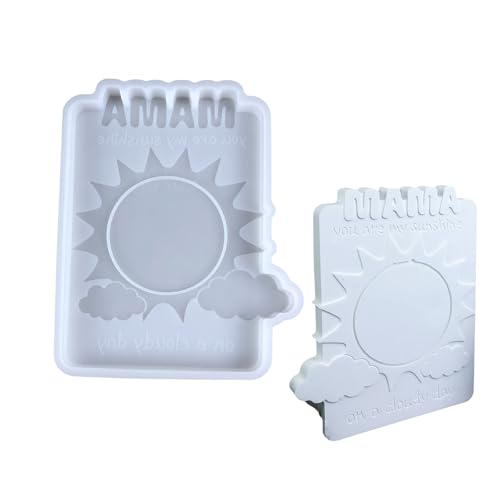 Silikonharz-Bastelform, Fotorahmen, handgefertigte Formen, Textur, Geschenk für Bastler, Fotorahmenform von xbiez