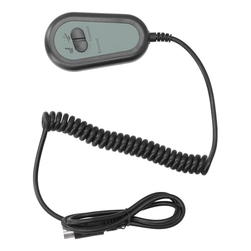 xbiez Elektrischer Stuhl-Motorschalter, ABS-Konstruktion, Doppeltastensteuerung, 5-poliges Federkabel, ergonomische Kürbisform xbiez Elektrischer Stuhl-Motorschalter, ABS-Konstruktion, Doppeltastensteuerung, 5-poliges Federkabel, ergonomische Kürbisform von xbiez