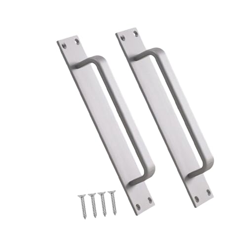 xbiez Mehrzweck-Schiebetürgriffe, Lochmitte, Aluminiumlegierung, Zubehör für Scheunenschrank und Küche, moderner Vintagegriff, 2 Stück xbiez Mehrzweck-Schiebetürgriffe, Lochmitte, Aluminiumlegierung, Zubehör für Scheunenschrank und Küche, moderner Vintagegriff, 2 Stück von xbiez
