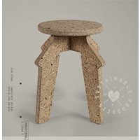 Rocket Pod - Handmade Industrie-Design Hocker Aus Esb-Holz Rocket Pod - Handmade Industrie-Design Hocker Aus Esb-Holz von xcllntprdcts