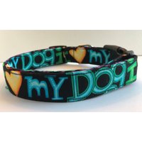 Ich Liebe Mein Hundehalsband Größe Xs, S, M Oder L von xfauxpawsx