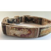 Jugendstil Alphonse Mucha Hundehalsband Größe Xs, S, M Oder L von xfauxpawsx