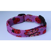 Marienkäfer Liebe Hundehalsband Größe Xs, S, M, L von xfauxpawsx