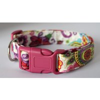 Paisley Hundehalsband Weiß Größe Xs, S, M Oder L von xfauxpawsx