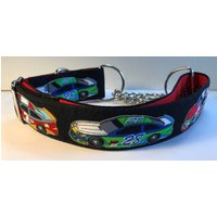 Rennen Auto Hundehalsband Größe M, L von xfauxpawsx