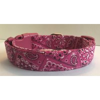 Rosa Bandana Hundehalsband Größe Xs, S, M Oder L von xfauxpawsx