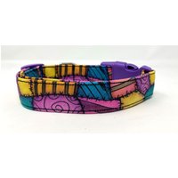 Sally's Patchwork Hundehalsband Größe Xs, S, M, L Oder Xl von xfauxpawsx