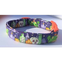Spellbound Halloween Hundehalsband von xfauxpawsx