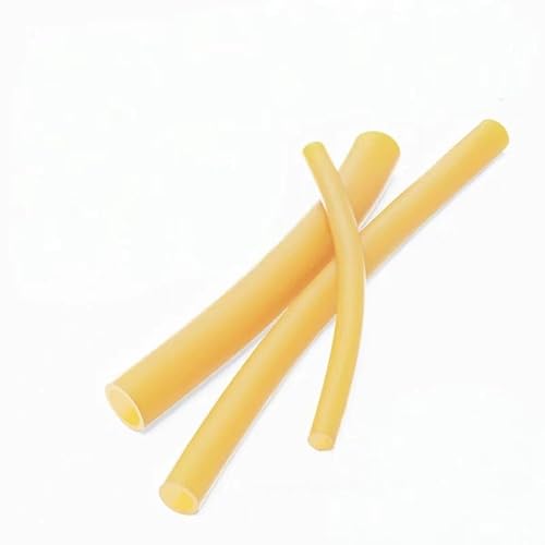 1 m Naturlatex-Gummischläuche – elastischer Schlauch for chirurgische Anwendungen im Gesundheitswesen (2–17 mm Innendurchmesser x Außendurchmesser) – anpassbare Längen(ID 3 MM x OD 6mm) von xgminao