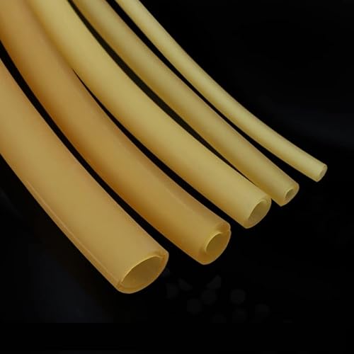 Naturlatex-Gummischläuche – 1,6–12 mm elastischer chirurgischer Schlauch for Anwendungen im Gesundheitswesen und Spielzeuganwendungen – Längen von 1 m/5 m(1M X Id 1.8mm X Od 4.2mm) von xgminao