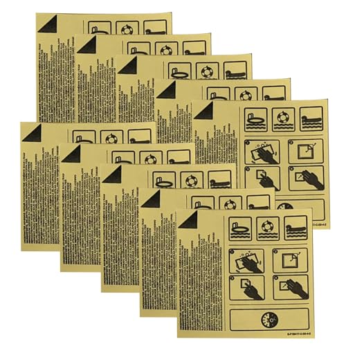 10 Stück Flickzeug Luftmatratze,Luftmatratze Reparaturset,Reparaturflicken,Pool Flicken Reparaturset,Unterwasser Kleber Flicken,Reparatur Planschbecken,Schlauchboot Flickset Poolfolie,FüR Schlauchboot von xianshi