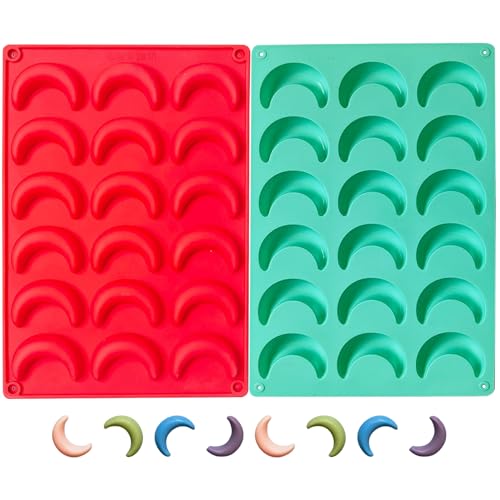 2 Stück Vanillekipferl Backform,Vanillekipferl Ausstecher,Silikon Form Backformen,Blech für Backblech Vanille,Silikon-Backformen Silikonform Backmatte,Backmischung Formen,Vanillekipferl-Backform 2 Stück Vanillekipferl Backform,Vanillekipferl Ausstecher,Silikon Form Backformen,Blech für Backblech Vanille,Silikon-Backformen Silikonform Backmatte,Backmischung Formen,Vanillekipferl-Backform von xianshi