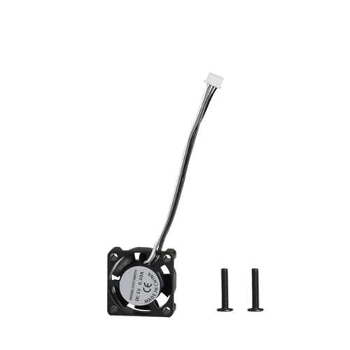 1 stücke 2510 Fan for X1/P1 Hotend Kühlung Mit Kabel Schnelle X1C P1S P1P 3D Drucker Zubehör(X1,2PCS) von xiaopang