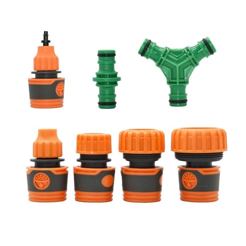 1 stücke Garten Schlauch Schnell Anschluss 1/2 3/4 1 Zoll Rohr Koppler Stop Wasser Reparatur Joint Tropf Bewässerung System 32/20/16mm(L) von xiaopang