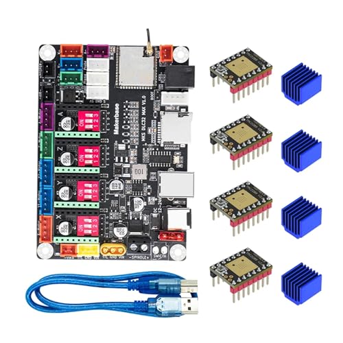 1set DLC32 MAX CNC Router Board Laser Gravur Maschine 4 Achsen Controller Holz Stecher Motherboard TMC2209(Package 1) von xiaopang
