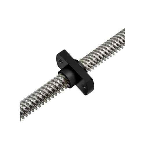2 stücke 3D Drucker T8 Schraube Fräsen POM Mutter T8x8mm Blei 8mm for Upgrade En 3 CR-10 Blei Schraube von xiaopang