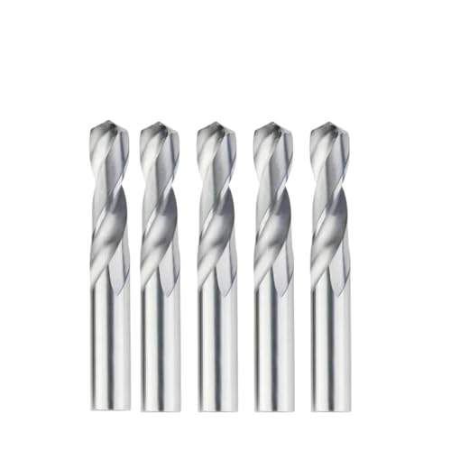 AL Vollhartmetall-Bohrer for CNC-Hartmetall-Gwist-Bohrer 1,0–16 mm Metallbearbeitungs-Bit Hartmetall-Fräser(5pcs,9.5mm) von xiaopang