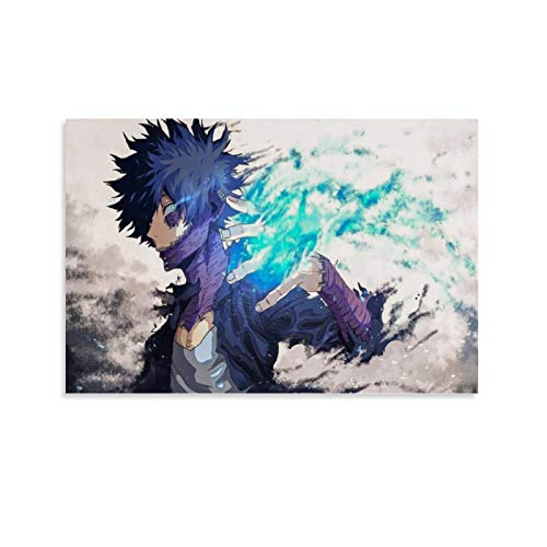 xiaoxiami My Hero Academia Dabi Kunstdruck, Leinwand-Kunst-Poster und Wandkunst, Bild, moderne Familie, Schlafzimmer, Dekoration, 50 x 75 cm von xiaoxiami