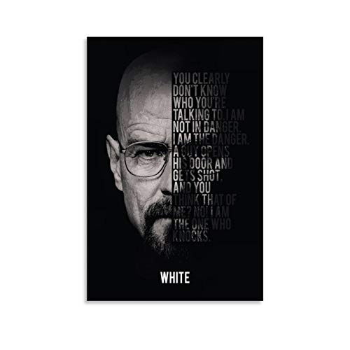 xiaoxian Heisenberg – Breaking Bad Poster, dekoratives Gemälde, Leinwand, Wandkunst, Wohnzimmer, Poster, Schlafzimmer, Gemälde, 40 x 60 cm von xiaoxian