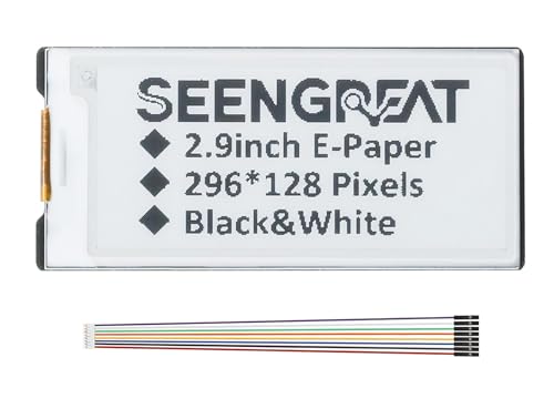 2.9inch E-Ink Display Module HAT, 296x128 Resolution, SPI Interface, Fits Raspberry Pi/Arduino/STM32, Low Power Consumption, Open-Source Demo Codes Included,Supports Partial Refresh 2.9inch E-Ink Display Module HAT, 296x128 Resolution, SPI Interface, Fits Raspberry Pi/Arduino/STM32, Low Power Consumption, Open-Source Demo Codes Included,Supports Partial Refresh von xicoolee