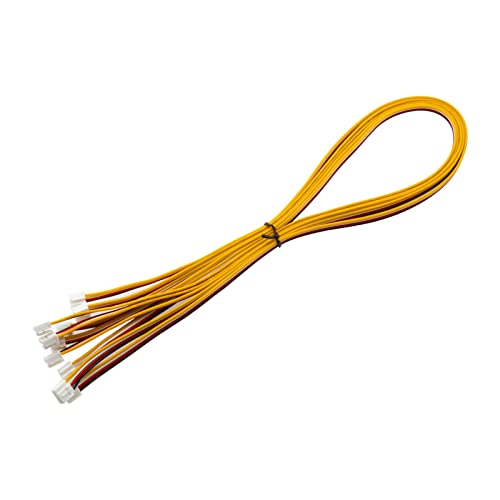 XICOOLEE 5PCS 4Pin Jumper Wire HY2.0mm Pitch, Grove - Universal 4 Pin Buckled 50cm Cable (5 PCs Pack) von xicoolee