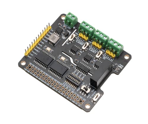 XICOOLEE Isolated RS485 CAN HAT for Raspberry Pi Ardui STM32 2-Ch CAN Bus+1-Ch RS485 Adopts MCP2515 + SN65HVD230 Dual Chips Slide Switch 3.3V 5V Level Multiple Protection Circuits XICOOLEE Isolated RS485 CAN HAT for Raspberry Pi Ardui STM32 2-Ch CAN Bus+1-Ch RS485 Adopts MCP2515 + SN65HVD230 Dual Chips Slide Switch 3.3V 5V Level Multiple Protection Circuits von xicoolee