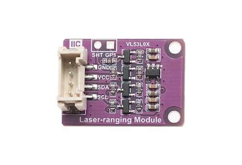 XICOOLEE VL53l0X Laser Ranging Sensor Distance Module for Raspberry Pi Adui STM32 ToF Time Flight Distance Measurement Detector Module I2C Interface Accurate Ranging Up to 2m Distance Measurement XICOOLEE VL53l0X Laser Ranging Sensor Distance Module for Raspberry Pi Adui STM32 ToF Time Flight Distance Measurement Detector Module I2C Interface Accurate Ranging Up to 2m Distance Measurement von xicoolee