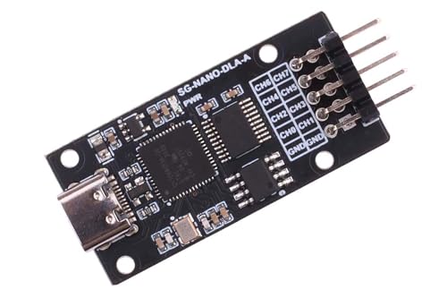 Xicoolee 8-Ch Mini USB Logic Analyzer Basis auf CY7C68013A Chip mit Sigrok PulseView Kompatibel mit Windows/Linux/Mac Xicoolee 8-Ch Mini USB Logic Analyzer Basis auf CY7C68013A Chip mit Sigrok PulseView Kompatibel mit Windows/Linux/Mac von xicoolee