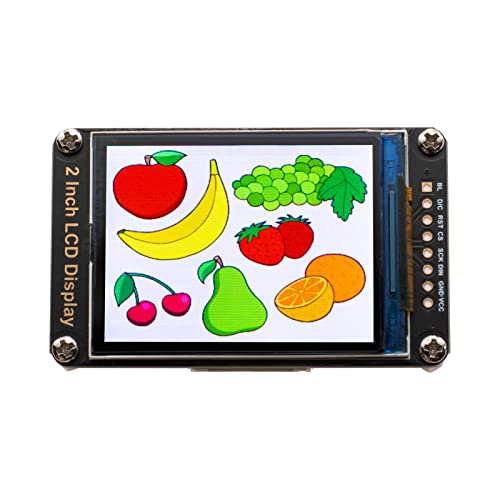 xicoolee 2" SPI LCD Display Module 240×320 Resolution, ST7789V Controller, IPS TFT Screen, Compatible with Arduino, Raspberry Pi, ESP32, STM32, 3.3V/5V Input, RGB Color Panel xicoolee 2" SPI LCD Display Module 240×320 Resolution, ST7789V Controller, IPS TFT Screen, Compatible with Arduino, Raspberry Pi, ESP32, STM32, 3.3V/5V Input, RGB Color Panel von xicoolee