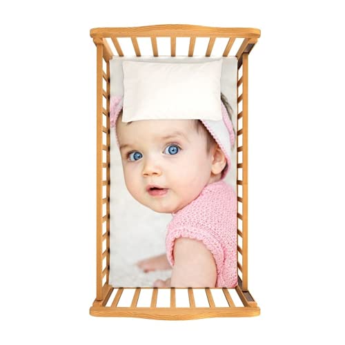 xie Personalisierte Baby Bettwäsche Set Kissenbezug Bettbezug 2PC Für Kinderbett Cotbed Baby Mam Neu Foto Personalisiert (39"x53"/100x135) von xie