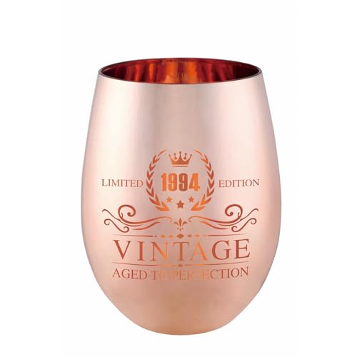 xilaxila 30th Birthday Gifts for Women - Vintage 1994 Wine Glass - 30th Birthday Decorations for Her - Funny Bday Present Ideas von xilaxila