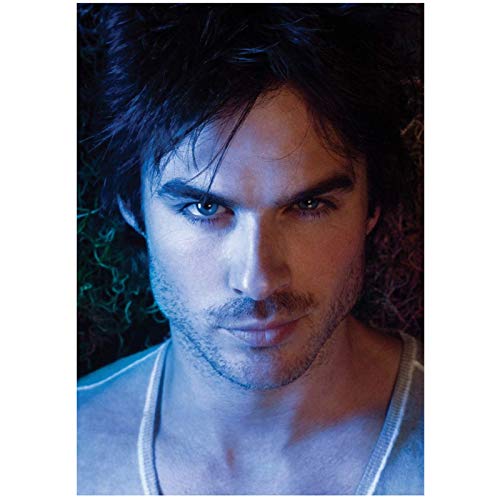 xiongda Ian Somerhalder Damon Salvatore Vampire Diaries Poster Wanddekoration Raummalerei Wandkunst für Wohnzimmer -20X28 Zoll ohne Rahmen von xiongda