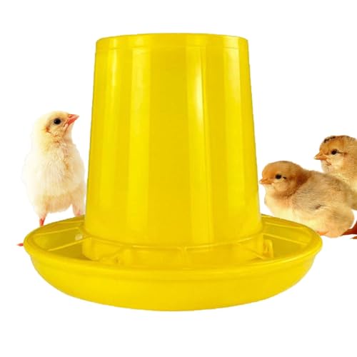 Hühner-Futterstation ohne Abfall | Automatischer Hühner-Futterspender | Baby-Küken-Futterspender für Geflügel | Wachtel-Futterstation | Hühner-Futterstation | Picknicktisch-Futterspender für Wachteln von xitoio