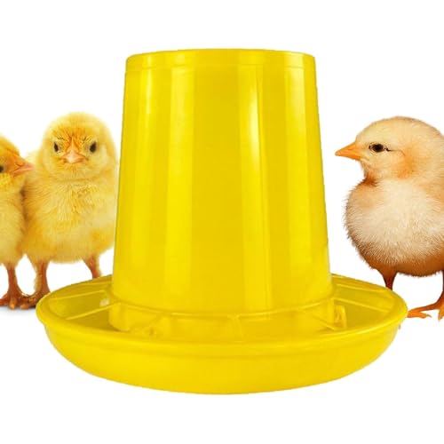 Hühner-Futterstation ohne Abfall | Automatischer Hühner-Futterspender | Baby-Küken-Futterspender für Geflügel | Wachtel-Futterstation | Hühner-Futterstation | Picknicktisch-Futterspender für Wachteln von xitoio