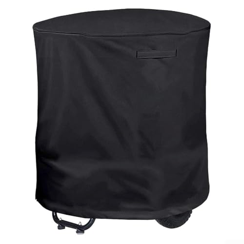 Schwere Oxford-Tuch-Holzhacker-Abdeckung, wasserdicht, Staubschutz für Garten, Terrasse, Schwarz (schwarz) von xitoio